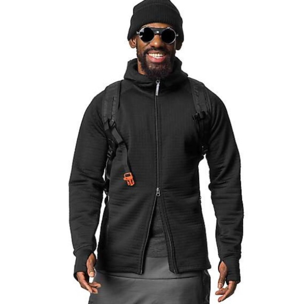 NWT Houdini Men’s Power Air Zip Jacket Black Size M